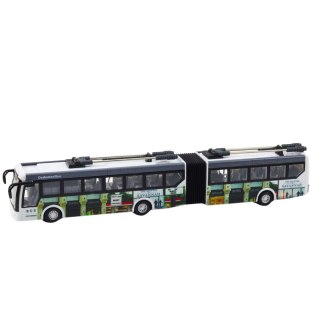 Trolejbus Miejski Zdalnie Sterowany RC Światła Transport Publiczny