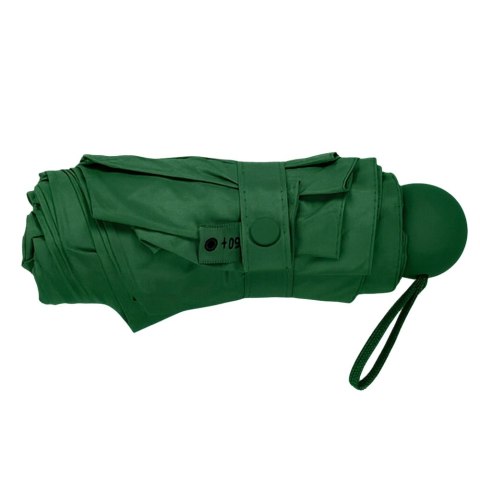 Parasolka Kieszonkowa Składana z Ochroną UV UPF 50+ Etui Zielona 90 cm
