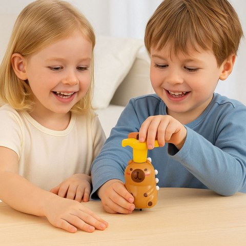 Bączek Kapibara Interaktywna Światła LED Melodie 12,5 CM