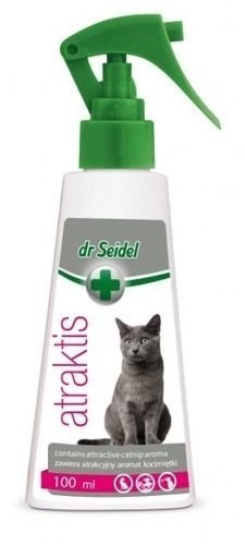 Laboratorium DermaPharm Dr Seidel Atraktis Preparat Z Kocimiętką Dla Kotów 100ml
