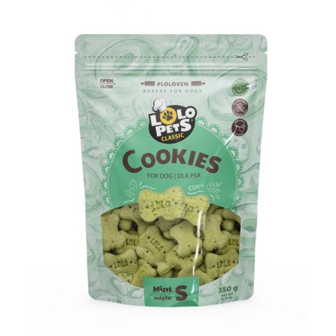 Lolo Pets Ciastka Dla Psa Kości Miętowe S 350g