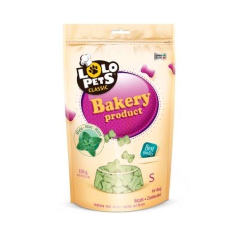 Lolo Pets Ciastka Dla Psa Kości Miętowe S 350g
