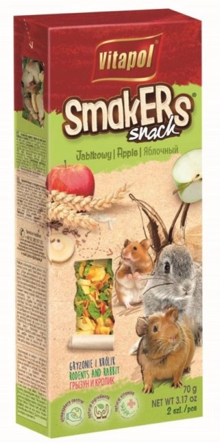 Vitapol Smakers Jabłkowy Dla Gryzoni I Królika 2szt