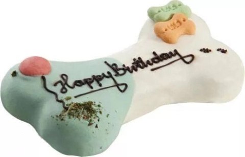 Lolo Pets Tort Dla Psa "Happy Birthday" Smak Mięsno-Warzywny 250g