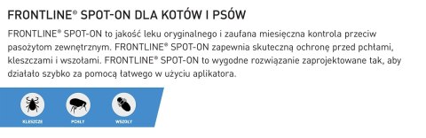 FRONTLINE Spot On Dla Psa 3x0,67ml