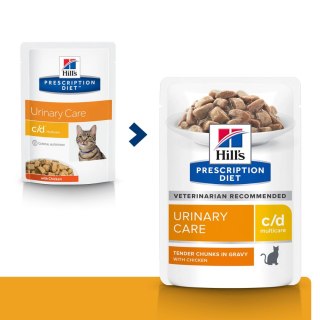 Hill's PD Prescription Diet Feline c/d Multicare 85g