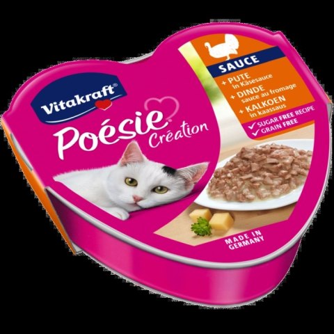 Vitakraft Poesie Karma Dla Kota Indyk Z Serem 85g