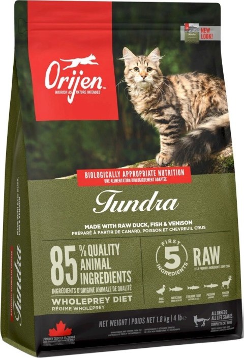 ORIJEN Tundra Cat Karma Sucha Dla Kotów 1,8kg