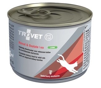 TROVET RID Renal & Oxalate Jagnięcina Dla Kota 100g