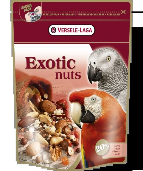 Versele-Laga Exotic Nuts - Mieszanka Orzechowa Dla Dużych Papug 750g