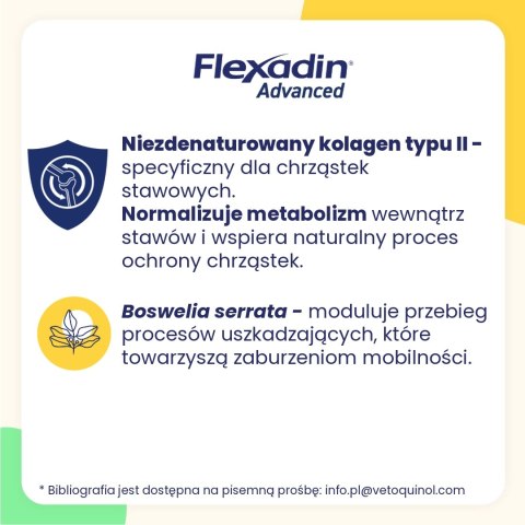Vetoquinol Flexadin Advanced 60szt