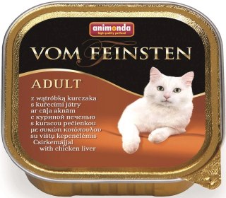 ANIMONDA Vom Feinsten Classic Karma Mokra Dla Kotów Z Wątróbką Drobiową 100G
