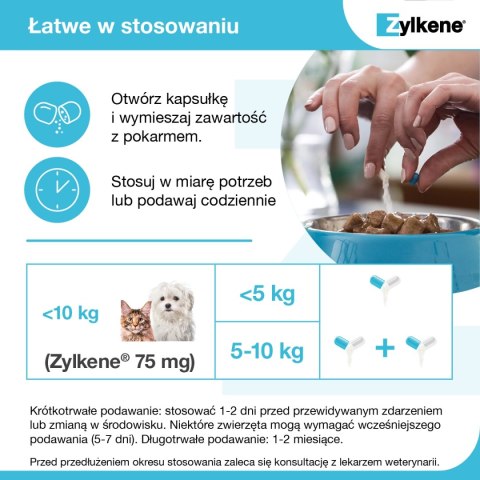 Vetoquinol Zylkene 75mg 10tab