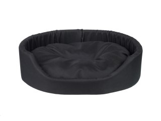 AMIPLAY Legowisko Owalne Basic Czarne M