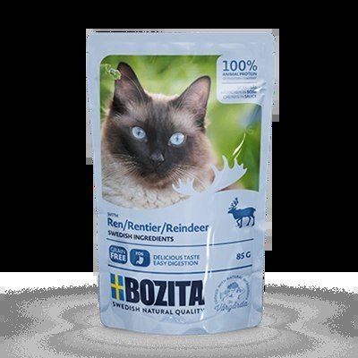 BOZITA Kawałki W Sosie Z Reniferem 85g