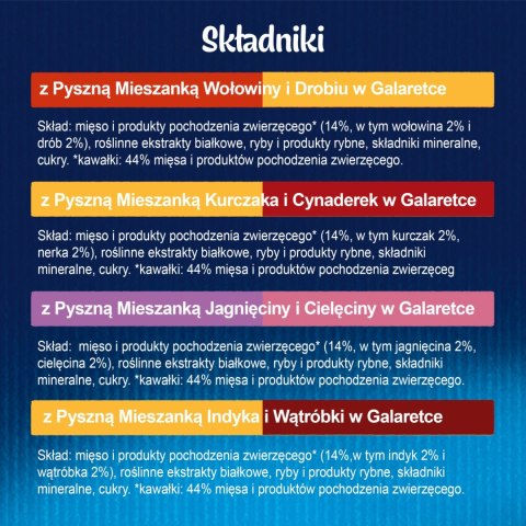 Felix Duo Wiejskie Smaki W Galaretce Z Mięsem 12x85g