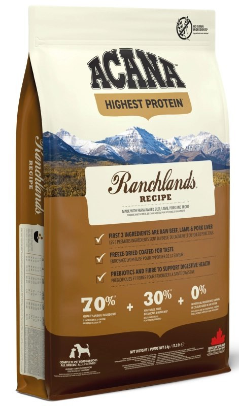 Acana Regionals Ranchlands Dog 6kg