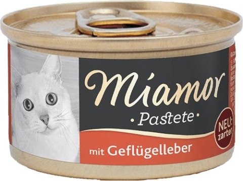 Miamor Pastete wątróbka drobiowa 85g puszka