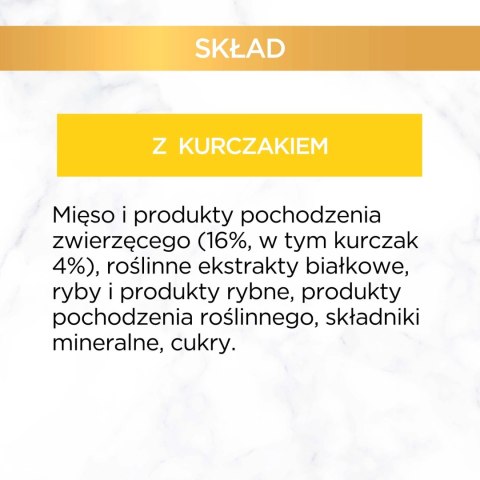 Purina Gourmet Gold Sauce Delight z kurczakiem 85g