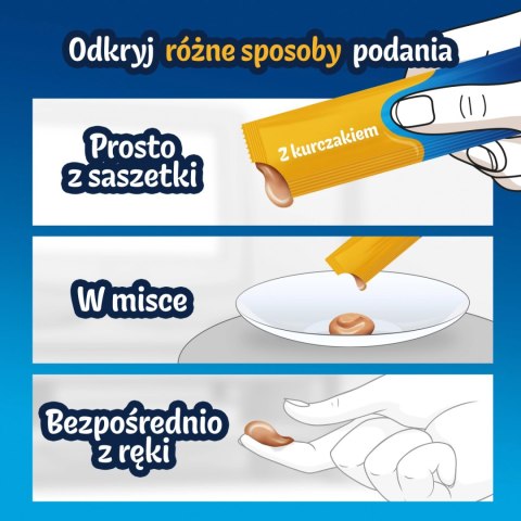 Felix Deli Moments Kremowe Przekąski Dla Kotów Z Kurczakiem 4x10g