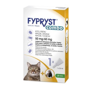 Krka Fypryst Combo Dla Kota 50mg-60mg/0,5ml 1 Pipeta
