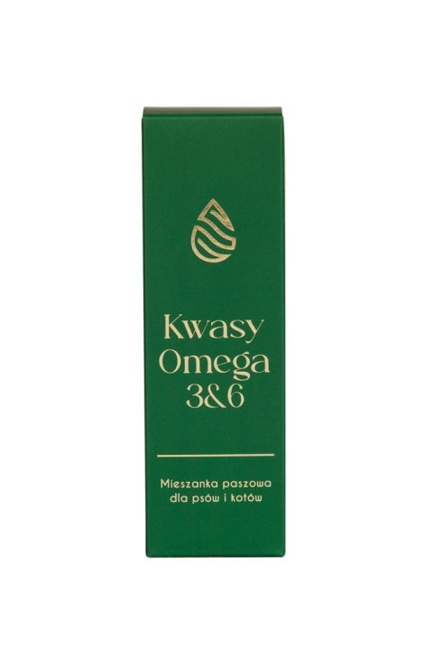 Lab-v Kwasy Tłuszczowe Omega 3 i 6 stosowane na ogólną poprawę stanu zdrowia oraz sierści i skóry dla psów i kotów 100ml