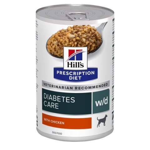 Hill's PD Prescription Diet Canine W/D Weterynaryjna Karma Dla Psa Kontrola Wagi 370 G