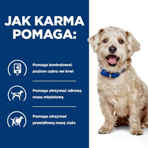 Hill's PD Prescription Diet Canine W/D Weterynaryjna Karma Dla Psa Kontrola Wagi 370 G