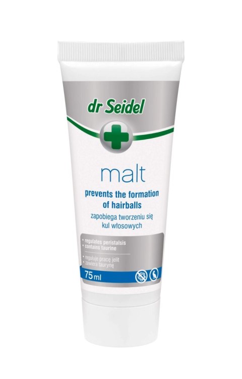 Laboratorium DermaPharm Dr Seidel Malt Pasta Dla Kota Odkłaczająca 75ml