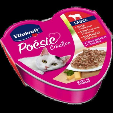 Vitakraft POESIE mokra karma dla kota cielęcina z serem 85g