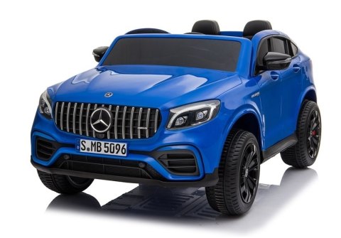 Auto na Akumulator Mercedes GLC 63S Dwuosobowy LED MP3 Niebieski Lakierowany