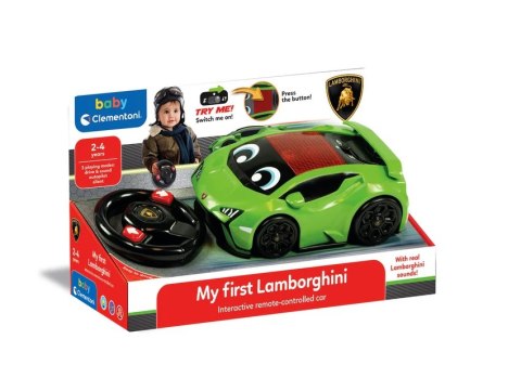 Moje Pierwsze Interaktywne Zdalnie Sterowane Autko Lamborghini Huracan Clementoni 17845