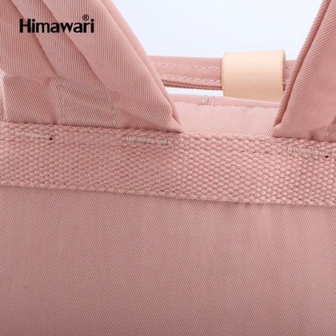 Stylowy plecak różowy na laptopa z przegródkami - Himawari