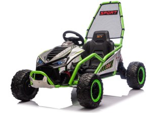 Pojazd Na Akumulator DM-107 24V7 DRIFT Cichy Silnik Zielony