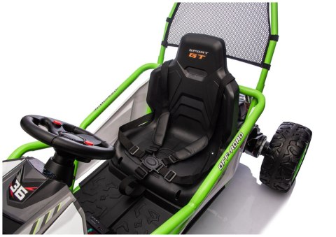 Pojazd Na Akumulator DM-107 24V7 DRIFT Cichy Silnik Zielony