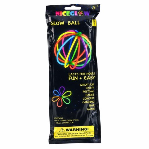 Podwójna Bransoletka Fluorescencyjna Z Motylkiem Świecąca Neon Stick
