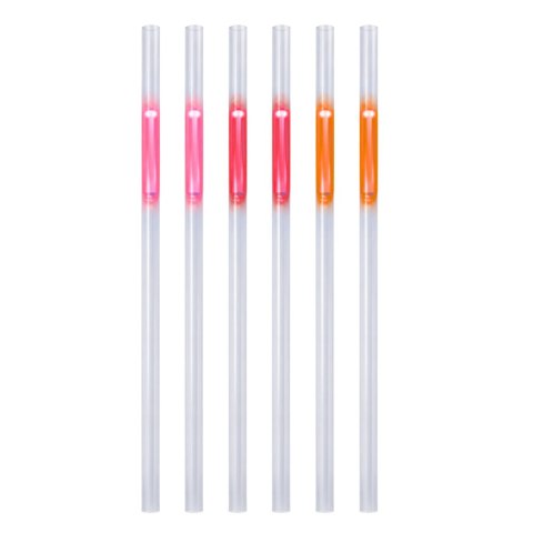 Słomki Patyczki Fluorescencyjne Świecące W Ciemności Neon Stick 6szt.