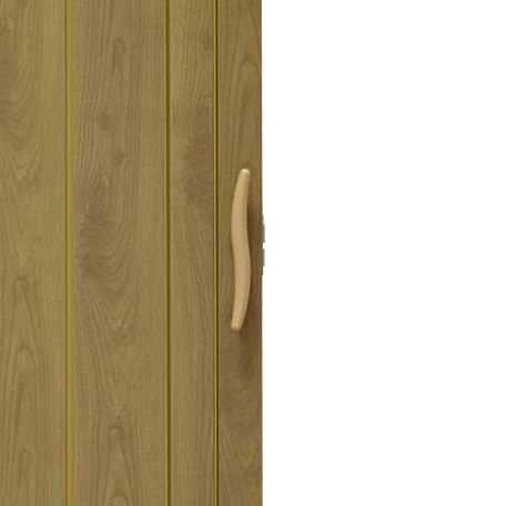 Drzwi harmonijkowe 001P JASNY DĄB MAT G - 90 cm