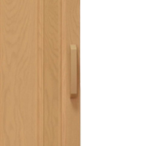 Drzwi harmonijkowe 004 02 jasny dąb 90 cm