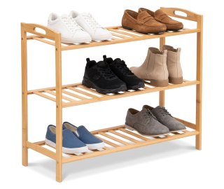 Bambusowy regał na buty 3 poziomy Astaria