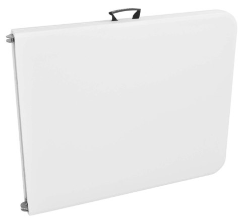 Stół cateringowy FETA WHITE składany w walizkę 180 cm biały