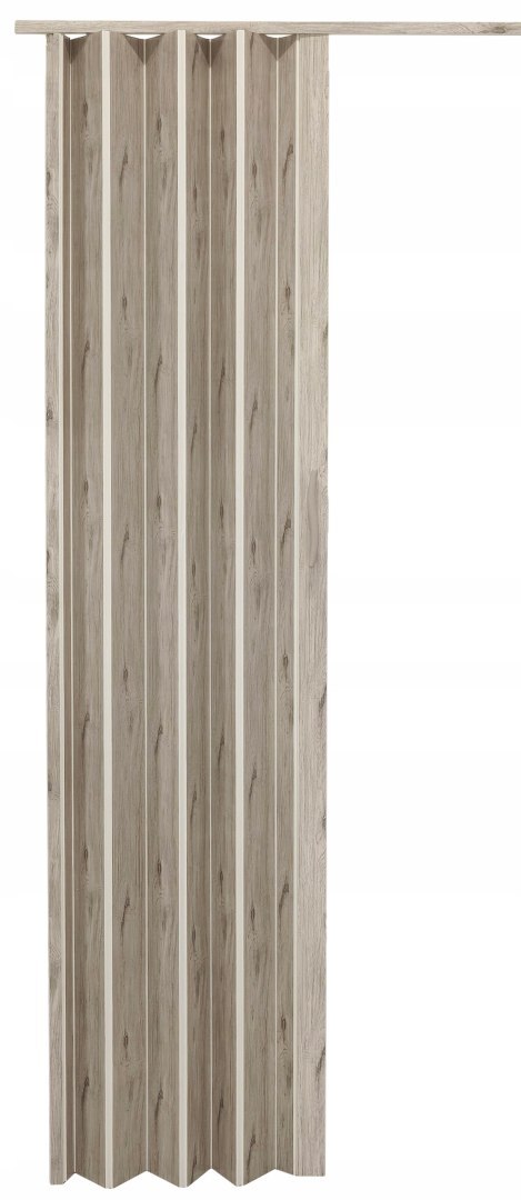 Drzwi harmonijkowe 001P DĄB ALASKA MAT - 100 cm