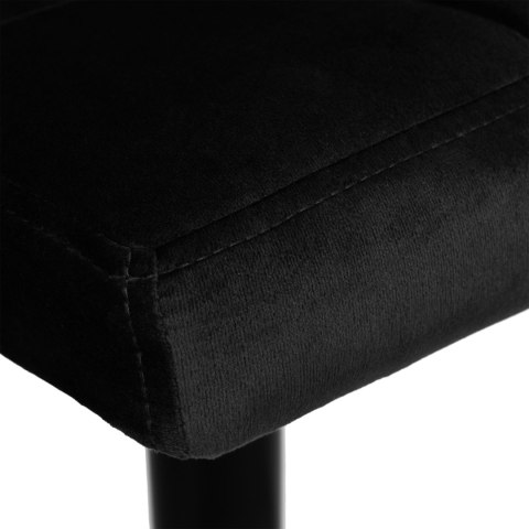 Hoker barowy Arako Black czarny Velvet