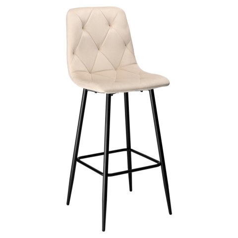 Hoker barowy KINGSTON beżowy Velvet
