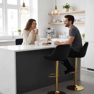 Hoker barowy Cydro Gold czarne Velvet