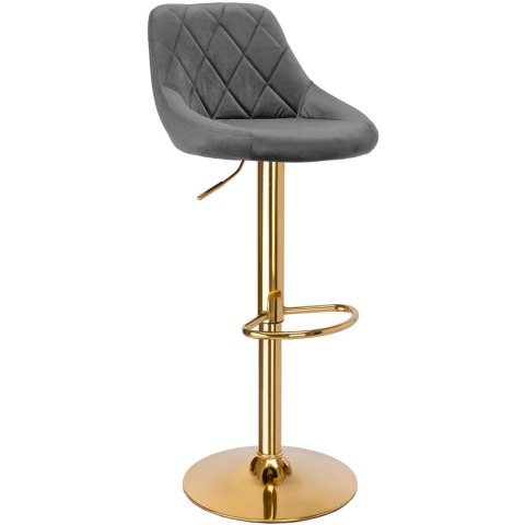 Hoker barowy Cydro Gold grafitowe Velvet
