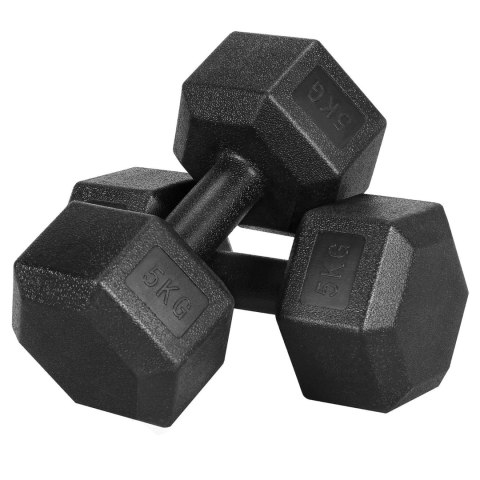 Zestaw 2 hantli OLIMP hantle 2x5 kg