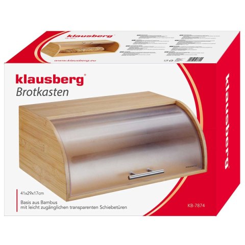 CHLEBAK POJEMNIK BAMBUSOWY NA PIECZYWO KLAUSBERG KB-7874