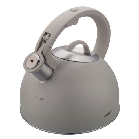 CZAJNIK STALOWY Z GWIZDKIEM 2,5L KLAUSBERG KB-7912