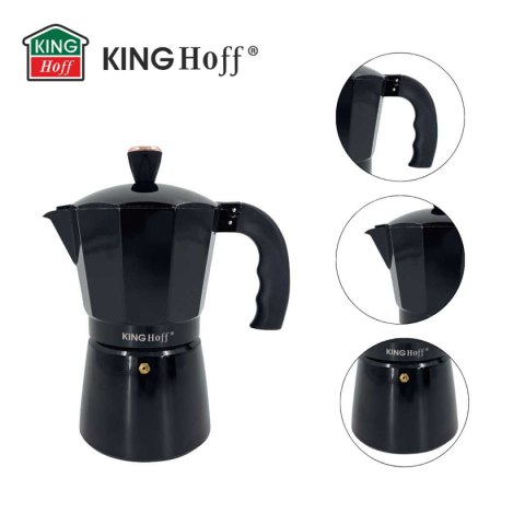 KAWIARKA ZAPARZACZ DO KAWY 300ml KINGHOFF KH-1883 INDUKCJA